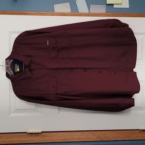 Eddie Bauer Solid Expedition Button Down Shirt.